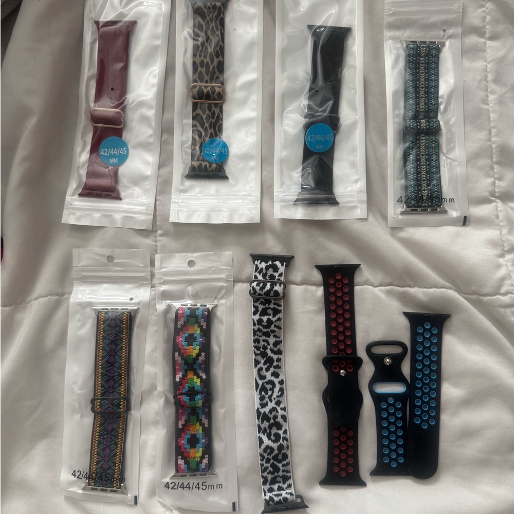 Assorted Smart Watch Apple Watch Bands - Multi Color